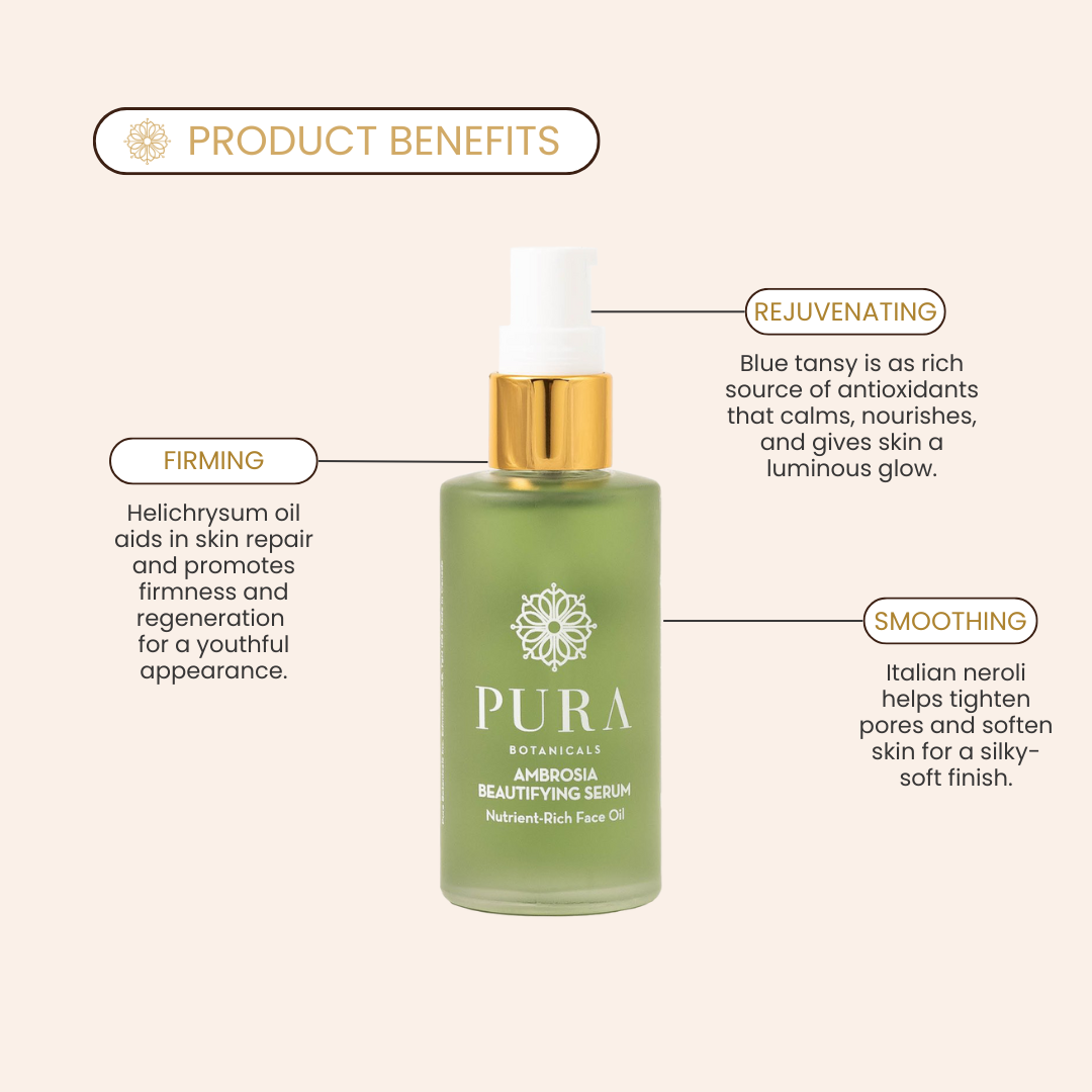 Ambrosia Beautifying Serum - Nutrient-Rich Face Oil