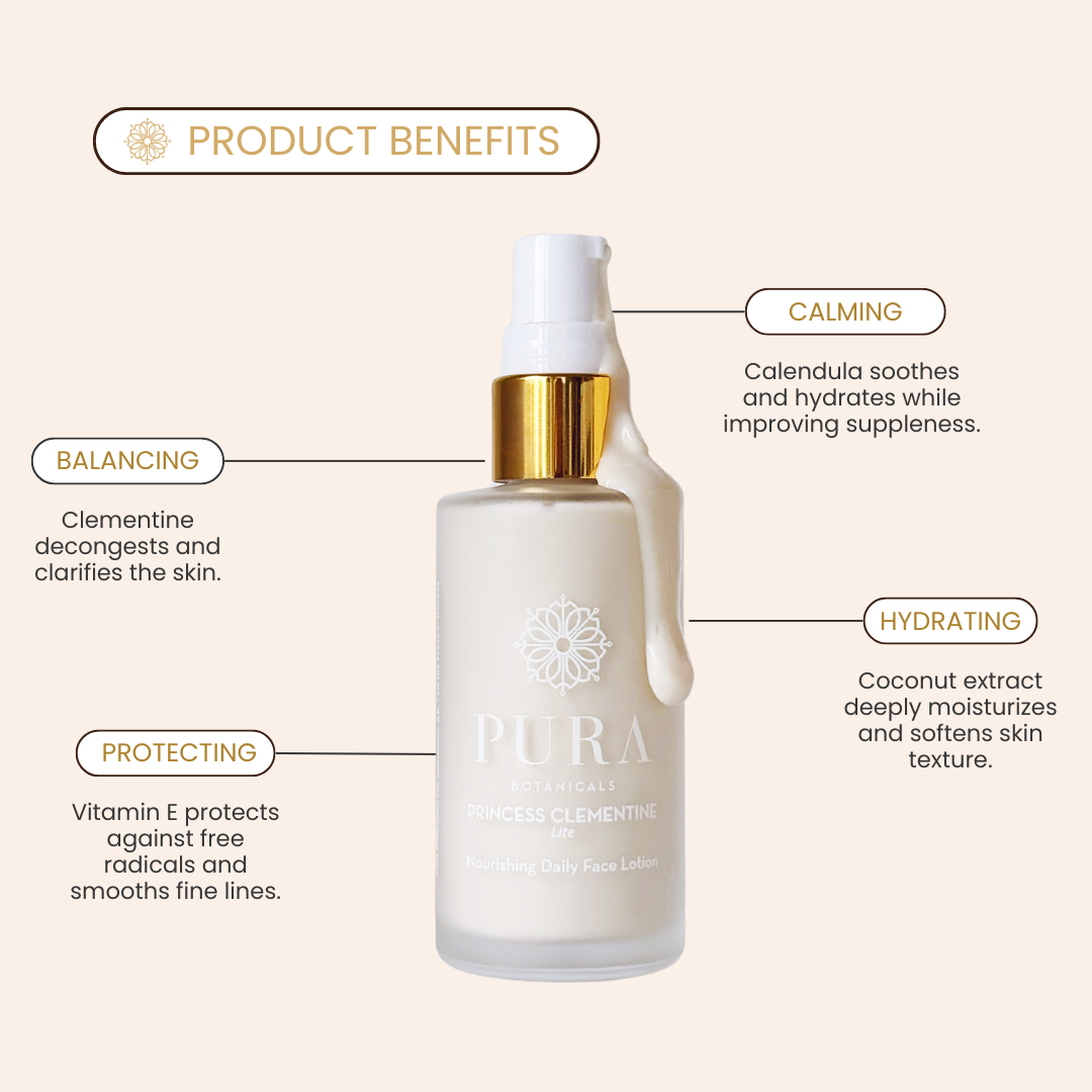Princess Clementine Lite - Nourishing Daily Face Lotion