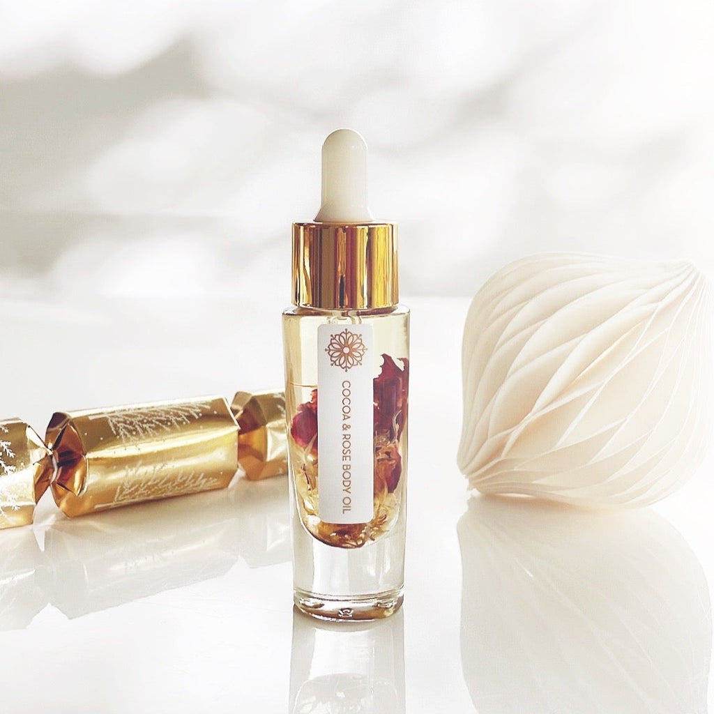 NEW: Cocoa & Rose Body Oil- Deluxe Mini - Special Holiday Offer