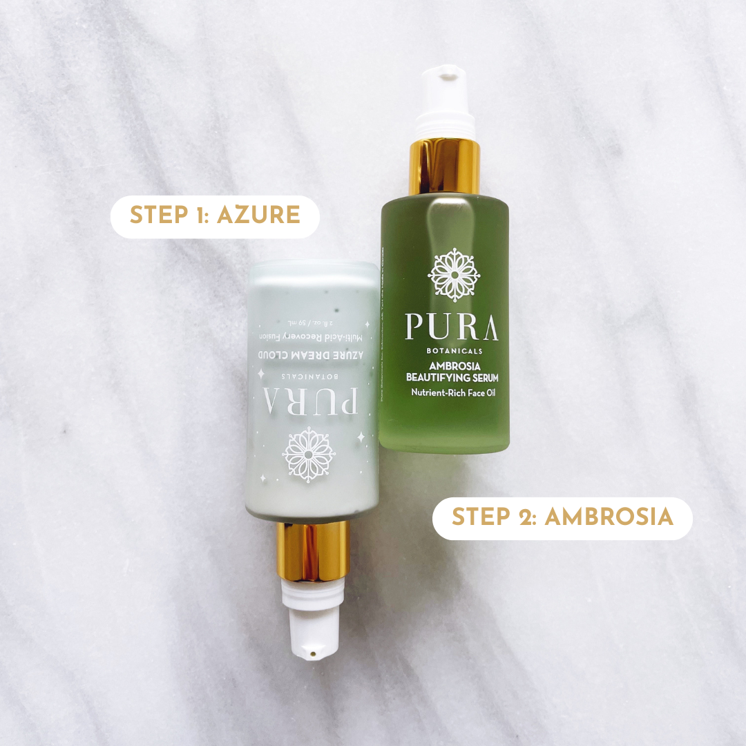 Blue Tansy Radiance Duo | Azure Dream Cloud & Ambrosia Beautifying Serum