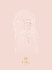 Gemstone Face Roller: Four Head Interchangeable Roller System