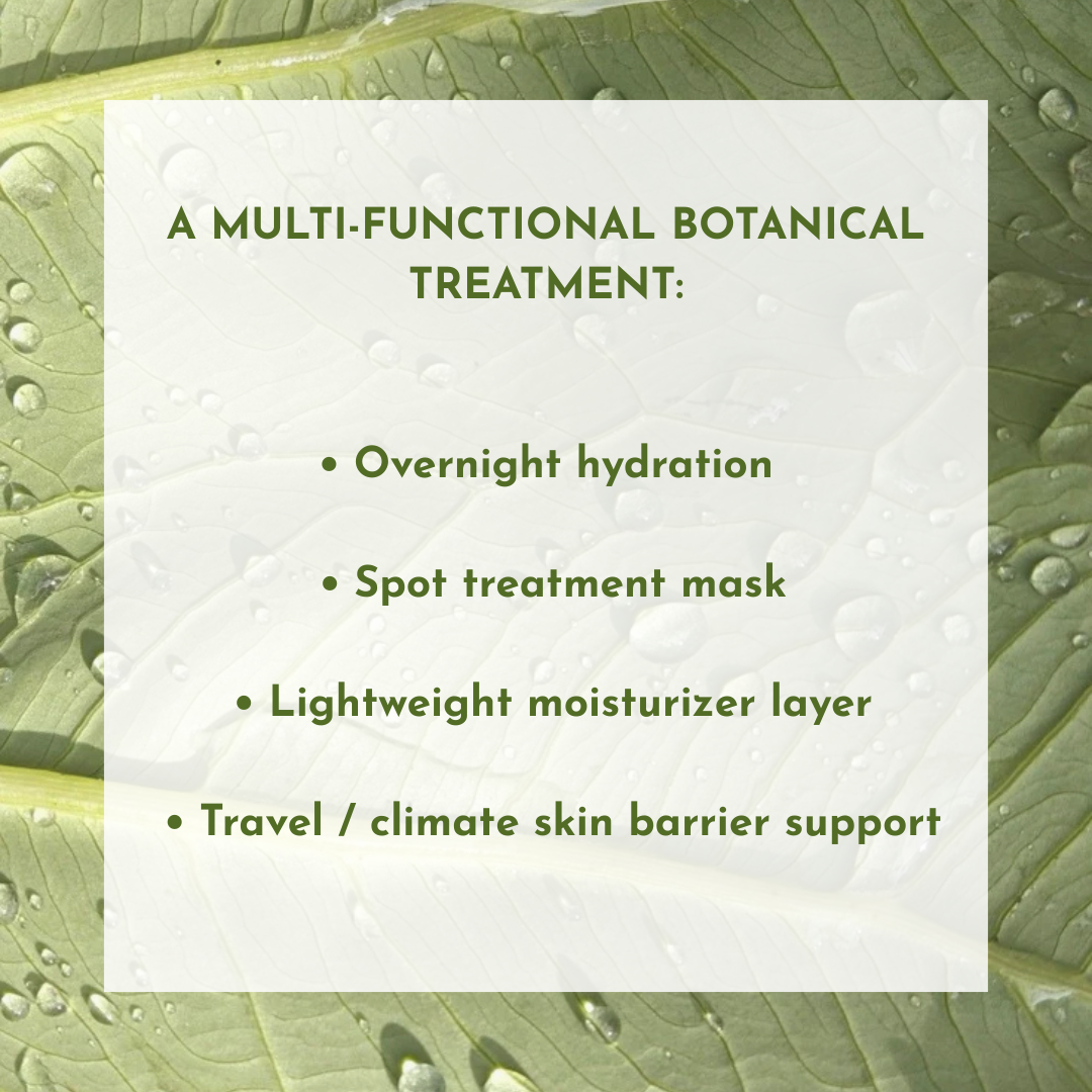 Overnight Garden Mask - Clarifying Herbal Mask - 2 oz