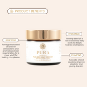 Ultimate Hydration Duo | Turmeric Night Cocoon and Radiant Face Drops