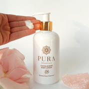 Body Glow Duo | Cocoa & Rose Oil and Lotion