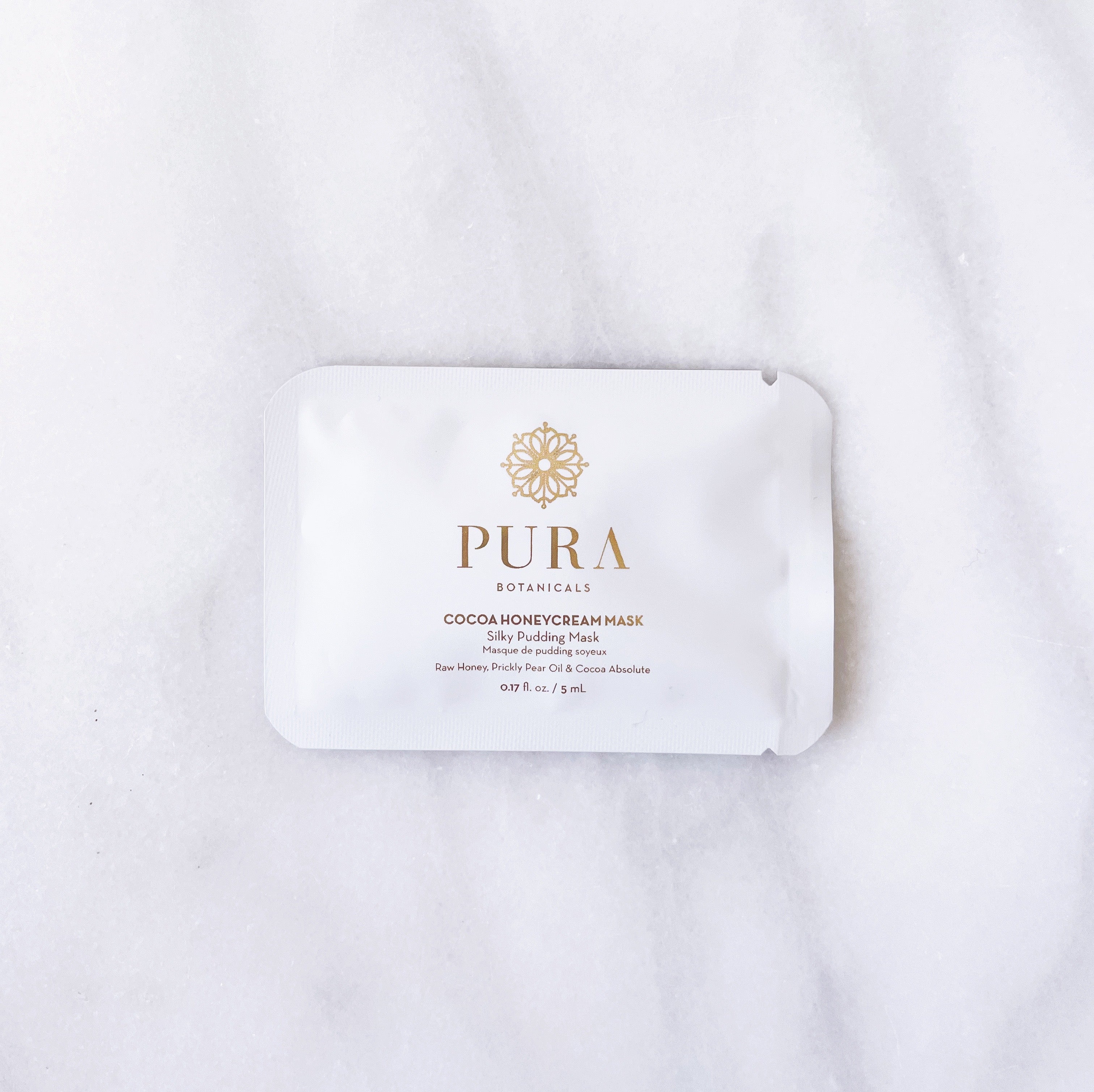 Sample Size - Cocoa Honeycream Mask - Silky Pudding Mask