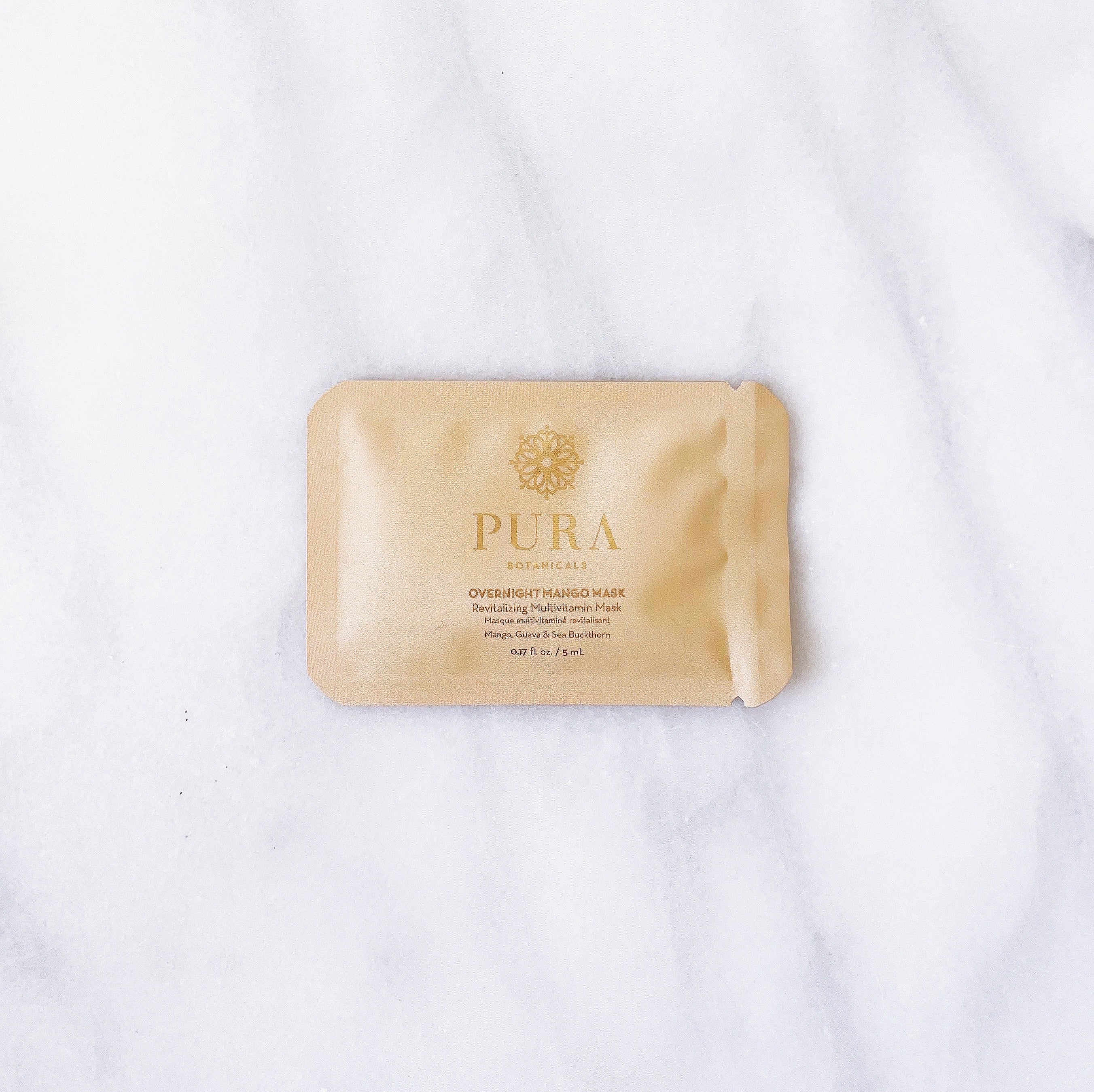 Sample Size - Overnight Mango Mask - Revitalizing Multivitamin Mask