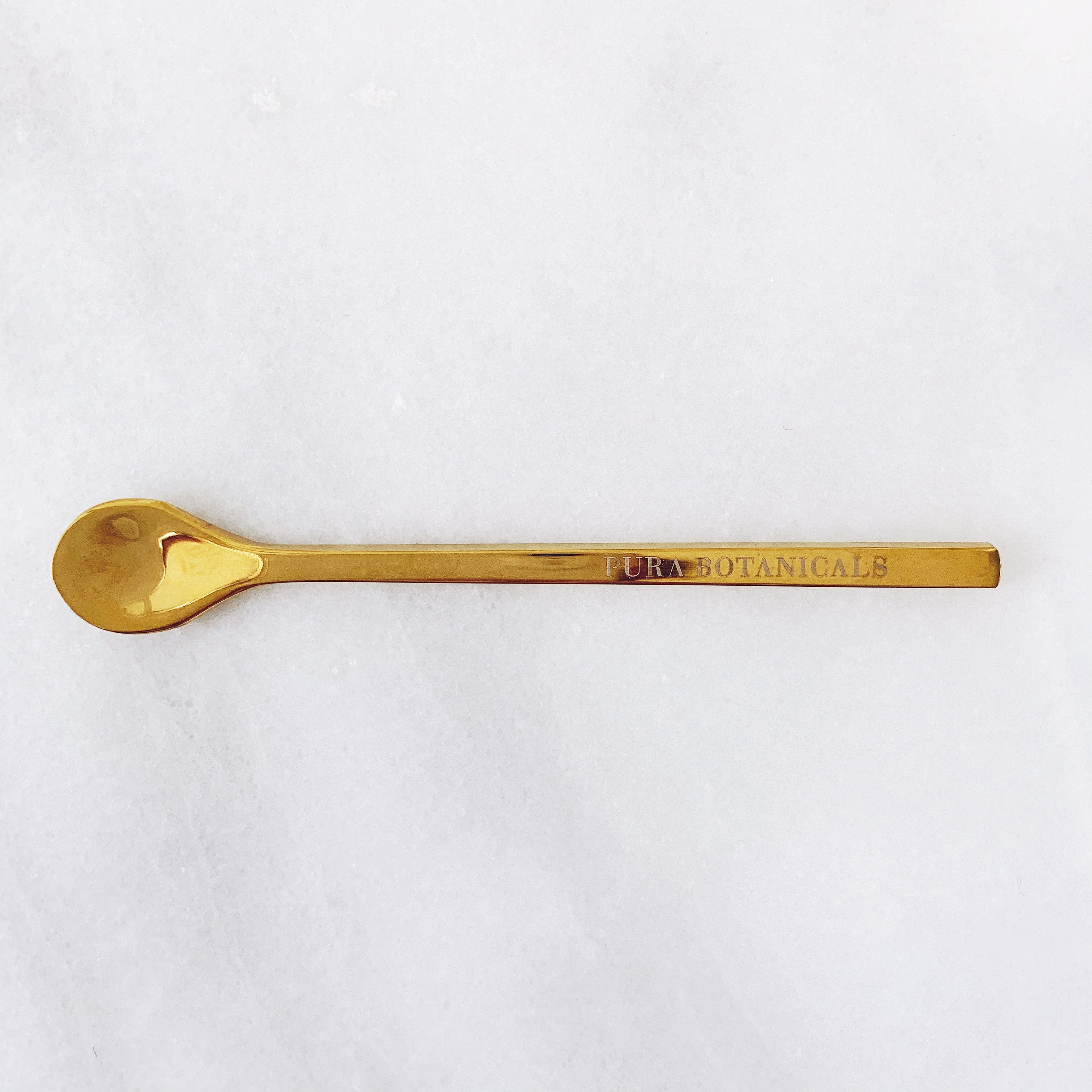 The Mini Golden Spoon- Mask & Cream Application Spoon – Pura