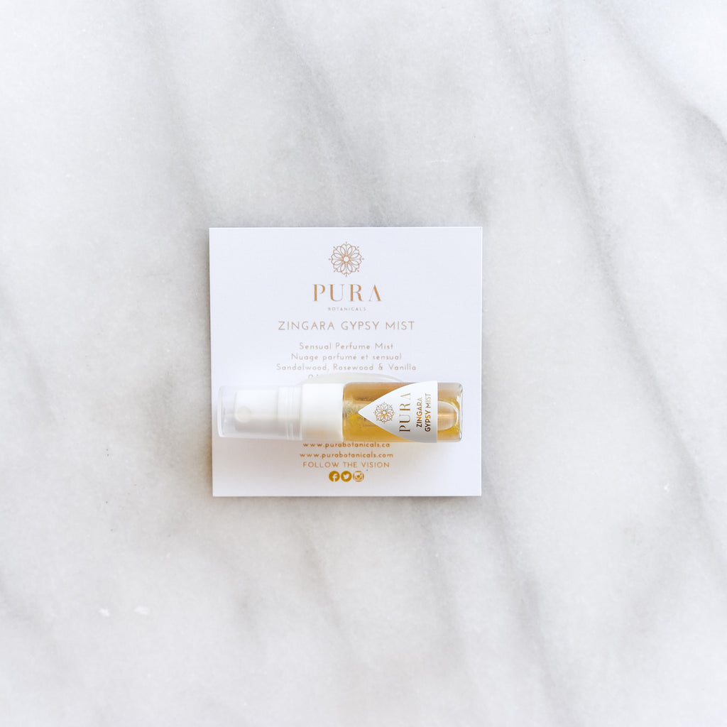Sample Size - Zingara Gold Mist - Sensual Perfume Mist